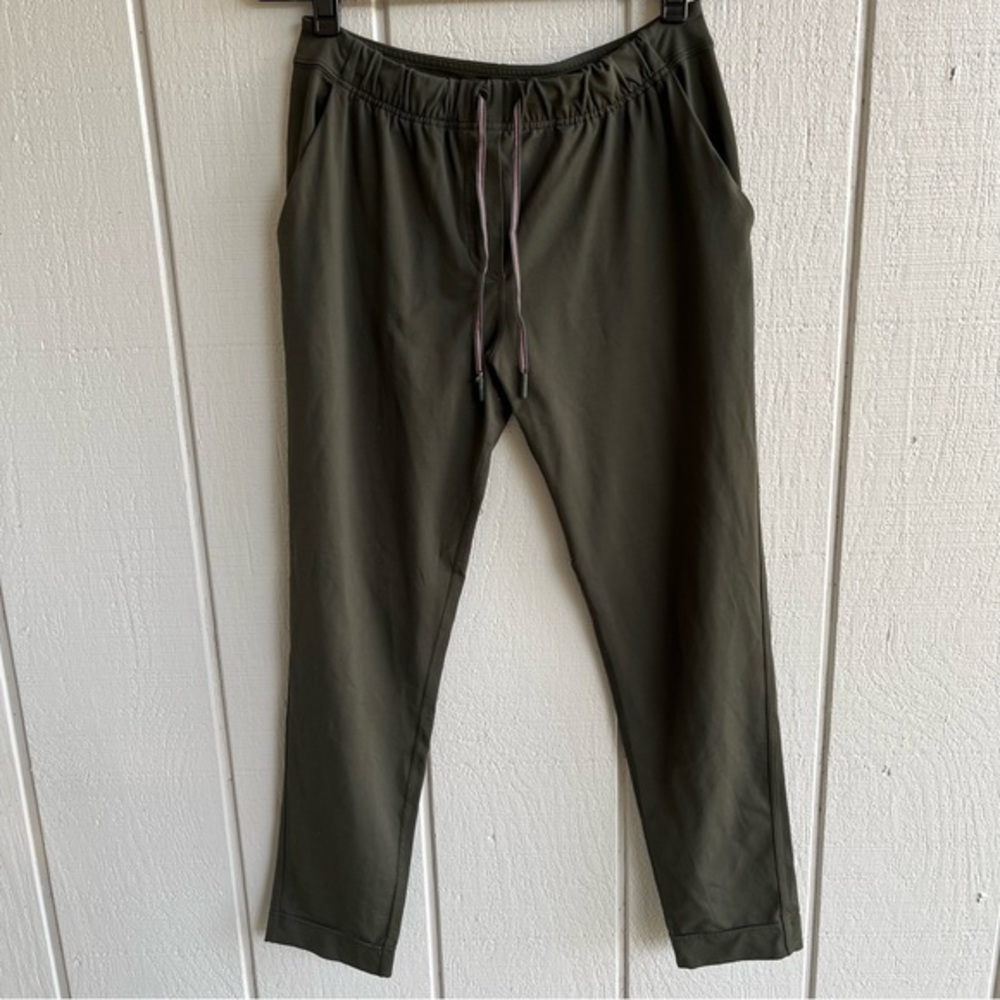 Lululemon‎ Olive Green Slim Fit Pants Small